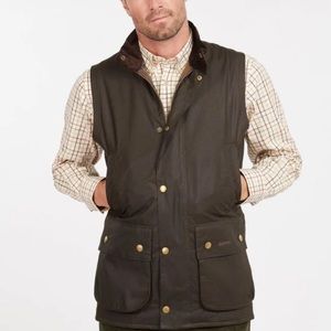 Barbour New Westmorland Wax Gilet $295
